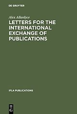 eBook (pdf) Letters for the international exchange of publications de Alex Allardyce