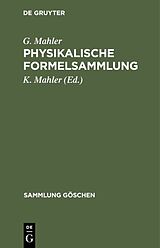 E-Book (pdf) Physikalische Formelsammlung von G. Mahler