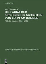 PDF Die Fauna der Kirchberger Schichten von Lohn am Randen von Max Pfannenstiel