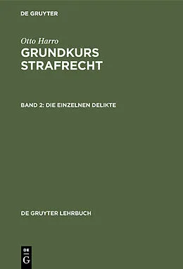 E-Book (pdf) Die einzelnen Delikte von Harro Otto