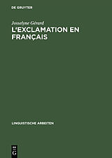 eBook (pdf) L'exclamation en français de Josselyne Gérard