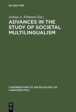 eBook (pdf) Advances in the Study of Societal Multilingualism de 