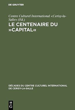 E-Book (pdf) Le Centenaire du »Capital« von 