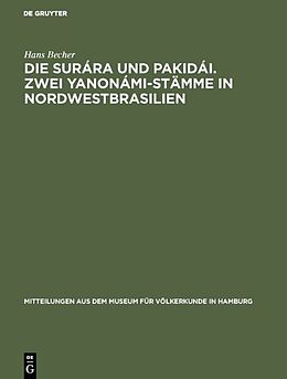 E-Book (pdf) Die Surára und Pakidái. Zwei Yanonámi-Stämme in Nordwestbrasilien von Hans Becher