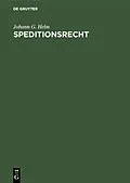 E-Book (pdf) Speditionsrecht von Johann G. Helm