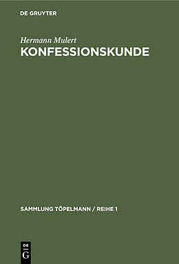 E-Book (pdf) Konfessionskunde von Hermann Mulert