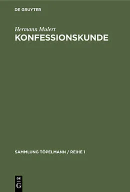 E-Book (pdf) Konfessionskunde von Hermann Mulert