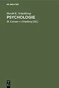E-Book (pdf) Psychologie von Harald K. Schjelderup