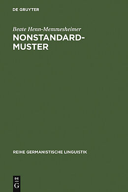 E-Book (pdf) Nonstandardmuster von Beate Henn-Memmesheimer