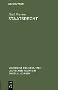 PDF Staatsrecht von Paul Posener