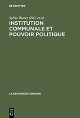 eBook (pdf) Institution communale et pouvoir politique de 