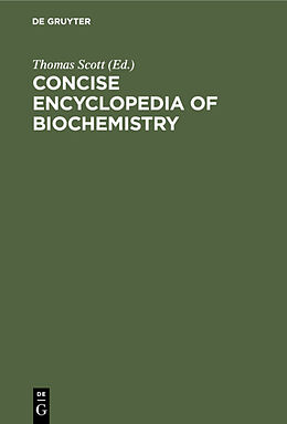 E-Book (pdf) Concise encyclopedia of biochemistry von 