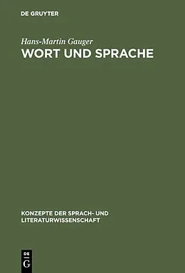 PDF Wort und Sprache von Hans-Martin Gauger