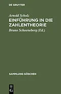 E-Book (pdf) Einführung in die Zahlentheorie von Arnold Scholz