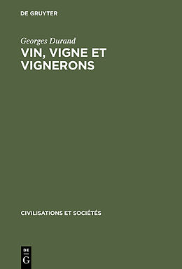 E-Book (pdf) Vin, vigne et vignerons von Georges Durand