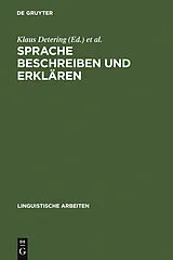 PDF Sprache beschreiben und erklären von