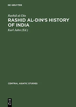 E-Book (pdf) Rashid al-Din's History of India von Rashid Al-Din