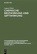 E-Book (pdf) Chemische Reizwirkung und Giftwirkung von August Pütter