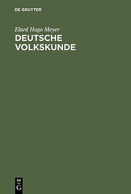 E-Book (pdf) Deutsche Volkskunde von Elard Hugo Meyer