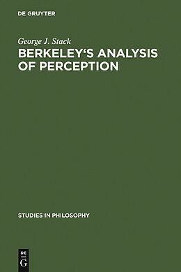 eBook (pdf) Berkeley's analysis of perception de George J. Stack