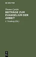 E-Book (pdf) Beiträge zum Evangelium der Arbeit von Thomas Carlyle