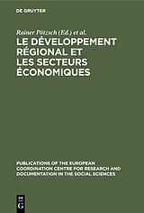 eBook (pdf) Le développement régional et les secteurs économiques de 