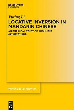 E-Book (epub) Locative Inversion in Mandarin Chinese von Yuting Li