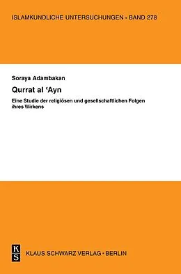 PDF Qurrat al-Ayn von Soraya Adambakan