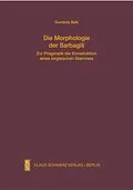E-Book (pdf) Die Morphologie der Sarbagis von Gundula Salk