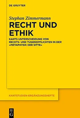 E-Book (epub) Recht und Ethik von Stephan Zimmermann
