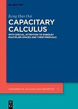 Fester Einband Capacitary Calculus von Keng Hao Ooi