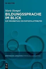 Fester Einband Bildungssprache im Blick von Marie Hempel