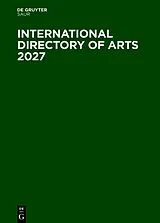 Fester Einband International Directory of Arts 2027 von