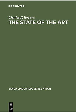 Livre Relié The State of the Art de Charles F. Hockett