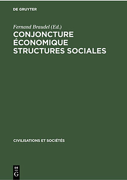 Livre Relié Conjoncture économique structures sociales de 