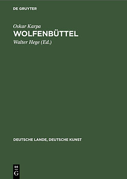 Fester Einband Wolfenbüttel von Oskar Karpa