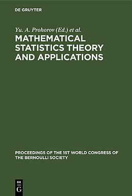 Livre Relié Mathematical Statistics Theory and Applications de 