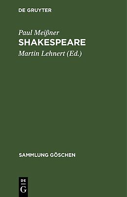 Fester Einband Shakespeare von Paul Meißner