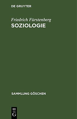 Fester Einband Soziologie von Friedrich Fürstenberg