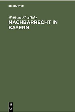 E-Book (pdf) Nachbarrecht in Bayern von 
