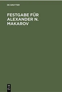 E-Book (pdf) Festgabe für Alexander N. Makarov von 