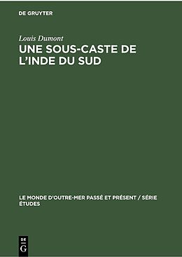 eBook (pdf) Une sous-caste de lInde du Sud de Louis Dumont