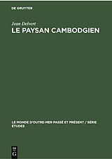 eBook (pdf) Le paysan cambodgien de Jean Delvert