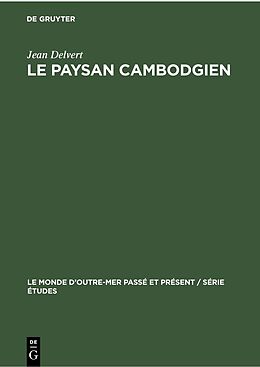 eBook (pdf) Le paysan cambodgien de Jean Delvert