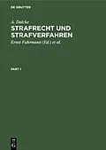 E-Book (pdf) Strafrecht und Strafverfahren von A. Dalcke
