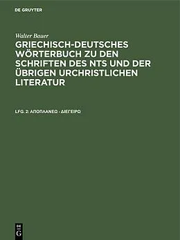 E-Book (pdf)  -  von Walter Bauer