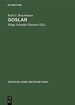 E-Book (pdf) Goslar von Karl G. Bruchmann