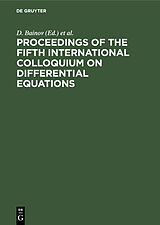 E-Book (pdf) Proceedings of the Fifth International Colloquium on Differential Equations von 