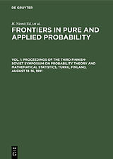 eBook (pdf) Proceedings of the Third Finnish-Soviet Symposium on Probability Theory and Mathematical Statistics, Turku, Finland, August 13-16, 1991 de 