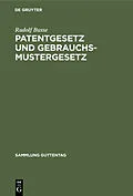E-Book (pdf) Patentgesetz und Gebrauchsmustergesetz von Rudolf Busse